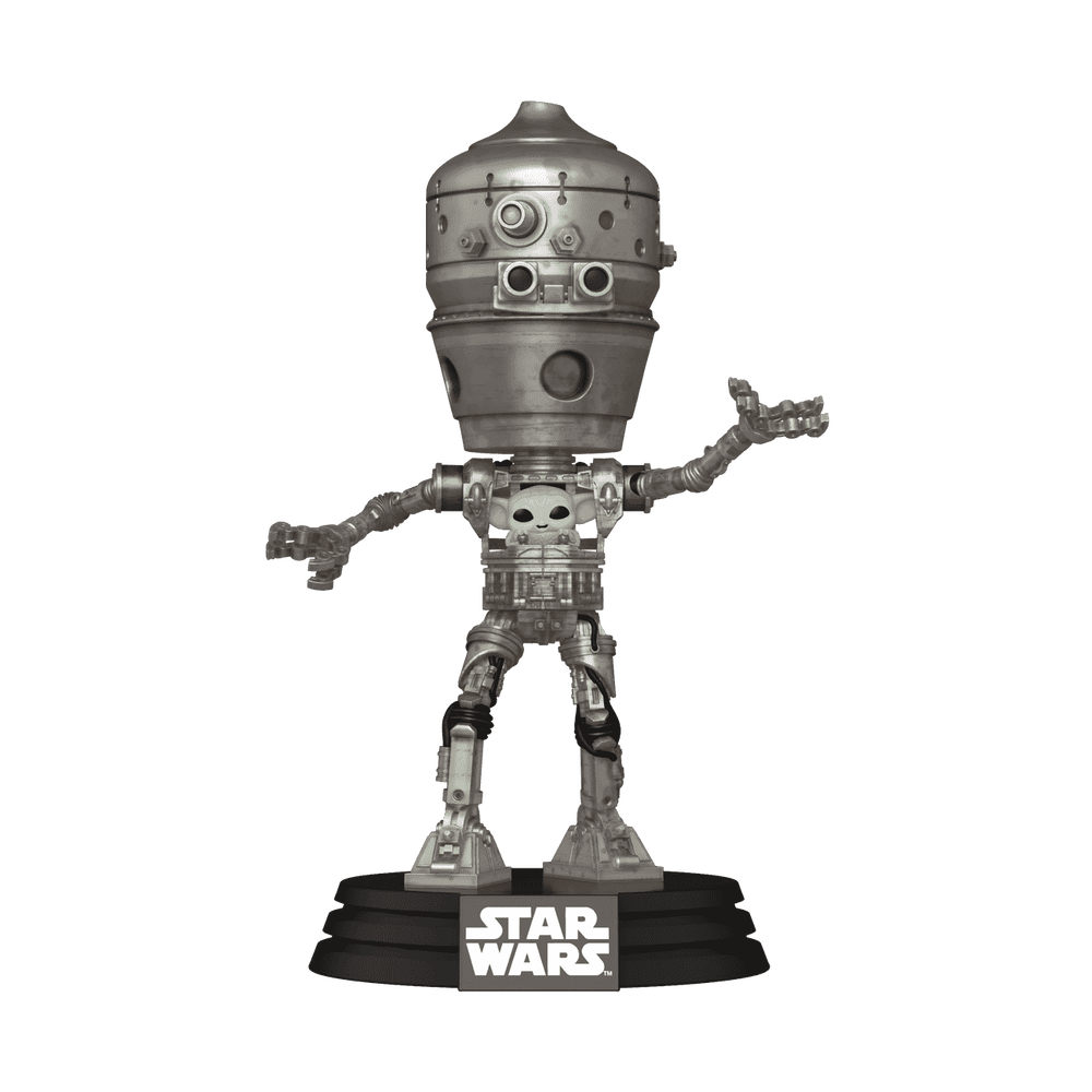 Pop! Deluxe IG-12 with Grogu