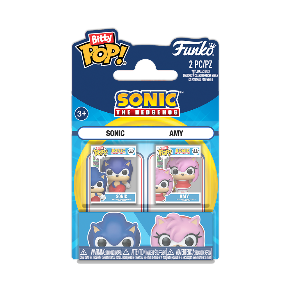 Bitty Pop! Sonic & Amy Rose 2-Pack