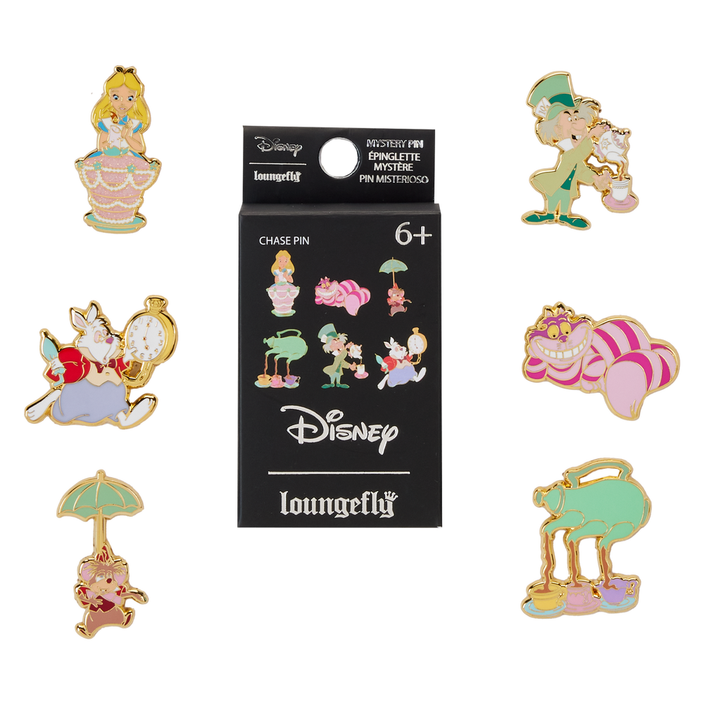 Alice in Wonderland Unbirthday Mystery Box Pin